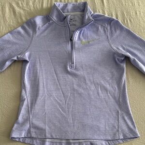 Nike Light Purple Quarter-Zip Pullover